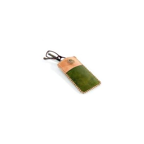 Hand Sewn Eye Glass Case - Available in Olive or Black