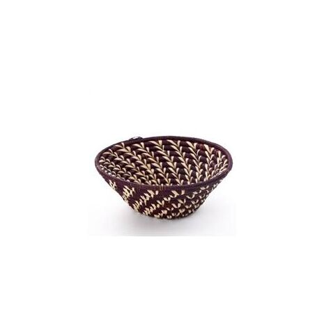 Hand Woven African Grass Baskets - Exact Brown