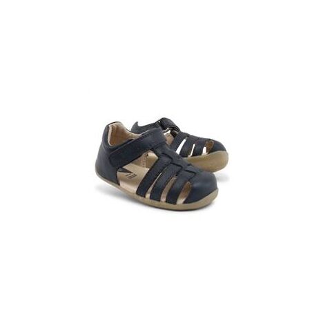 Leather Toddler Sandals - 22 (USA 6) - Navy