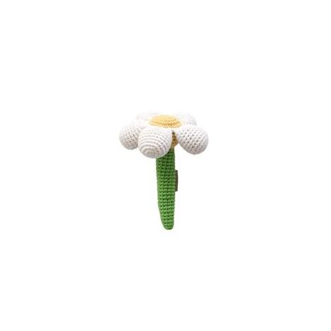 Organic Baby Toys - Flower Rattle