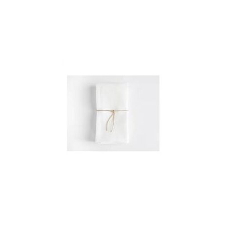Heirloom Linen Napkins - White - Set of 4