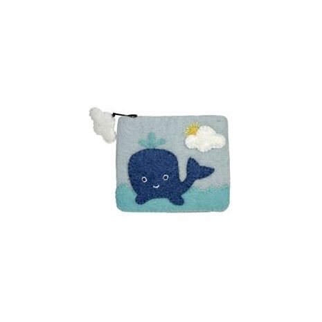 Felt Gift Card Holder and Coin Purse - Whale
