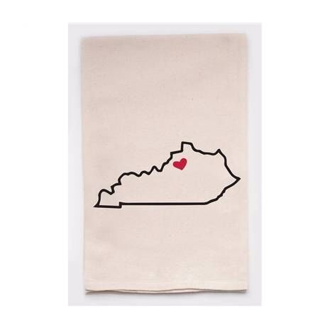 Housewarming Gifts - Tea Towels by State - Choose Your State! - Kentucky
