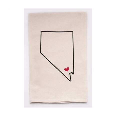 Housewarming Gifts - Tea Towels by State - Choose Your State! - Nevada