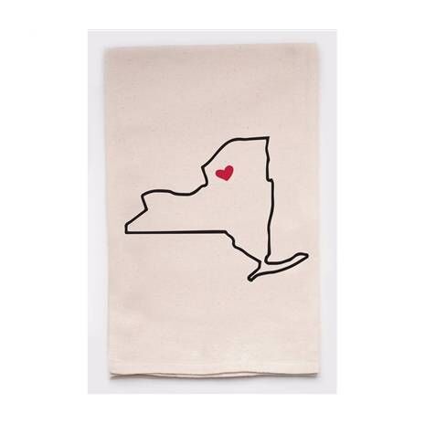 Housewarming Gifts - Tea Towels by State - Choose Your State! - New York