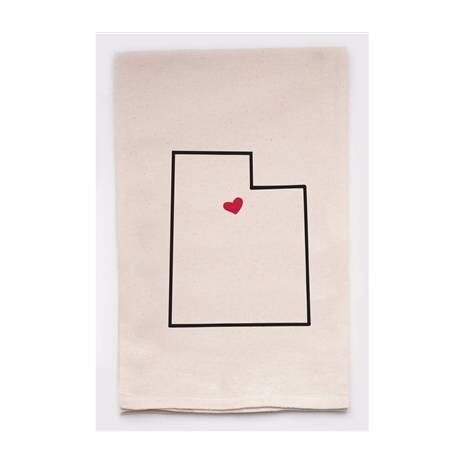 Housewarming Gifts - Tea Towels by State - Choose Your State! - Utah