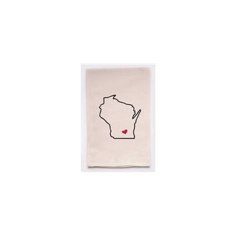 Kitchen Towels by State - Wisconsin