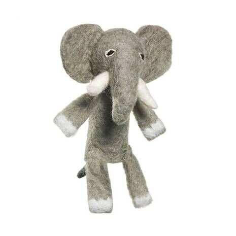 Elephant Finger Puppet - Fair Trade