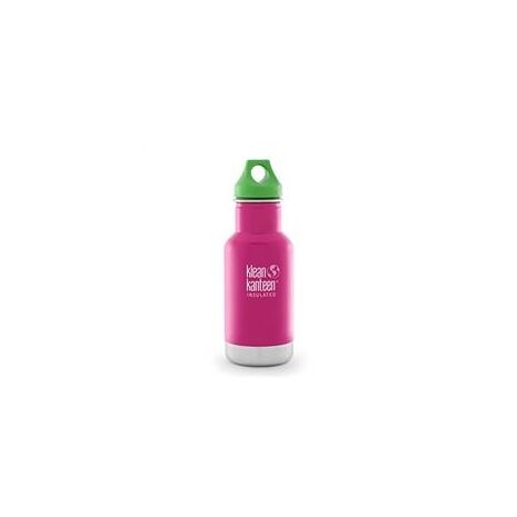 Insulated Water Bottle With Loop Top - 12 ounce - Pink