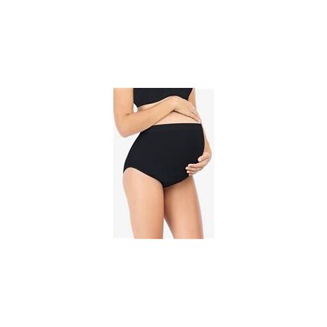 Full Coverage Maternity Underwear - Black - Small