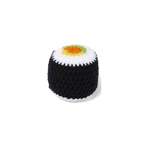 Hand Knit Sushi Baby Rattle