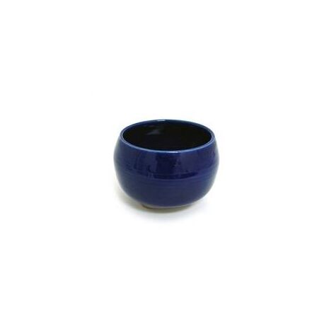 Hand Glazed Ceramic Incense Bowl - Cobalt Blue