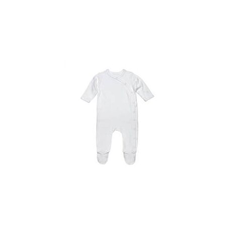 Organic Side Snap Footie - 3-6 months