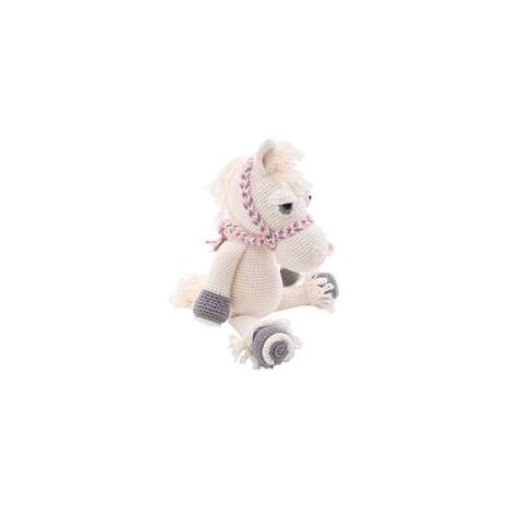 Pink Horse Stuffed Animal - Organic Baby Toy