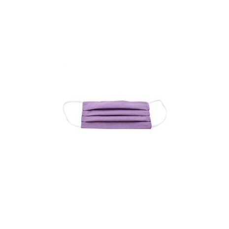 Purple Face Mask with Filter Pocket - Adults, Purple
