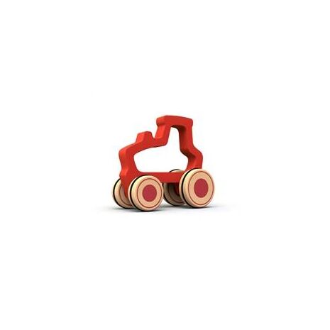 Push Pull Toy - Red Tractor Toy