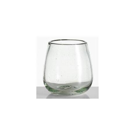 Recycled Wine Glass - Green