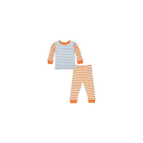 Organic Toddler Long John Pajamas 4T