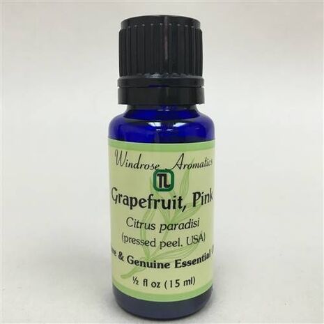 Grapefruit, Pink (USA pressed peel) Essential Oil