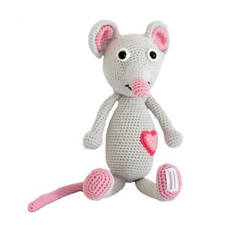 Organic Toys - Stuffed Mouse Emma