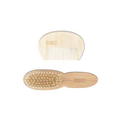 Wooden Baby Brush and Comb Set