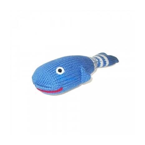 Organic Baby Toys - Whale Rattle