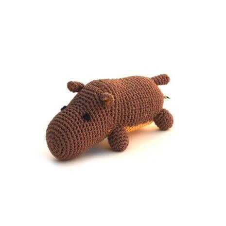Organic Puppy Toy - Hippo