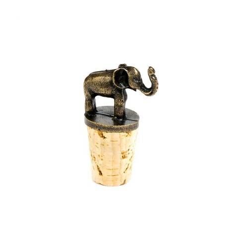 Brass Wine Stopper- Elephant
