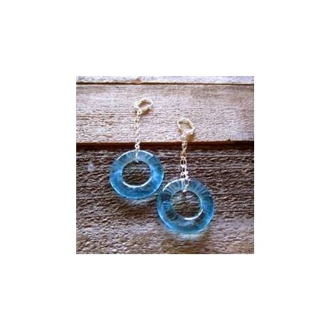 Recycled Earrings - Bombay Gin