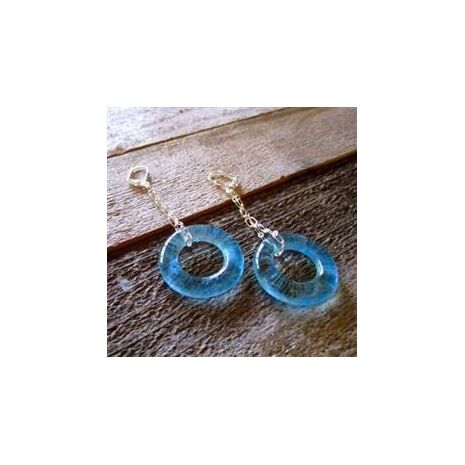 Recycled Earrings - Bombay Gin
