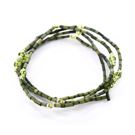 African Jewelry - Zulugrass Grass Green