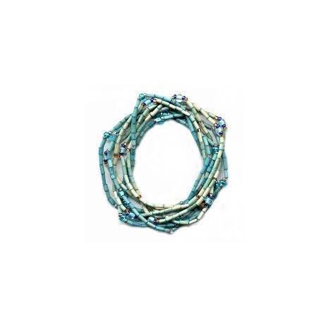ZuluGrass - Turquoise Gem - 2 Single Strands on Hangtag