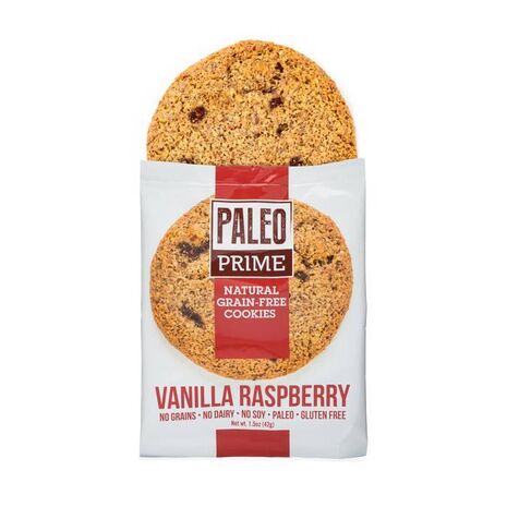 Grain-Free Protein Cookie Vanilla Raspberry 12 ct