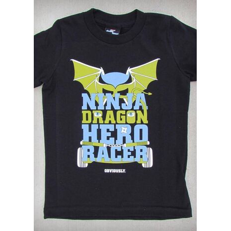 NINJA DRAGON HERO RACER – YOUTH BOY BLACK T-SHIRT