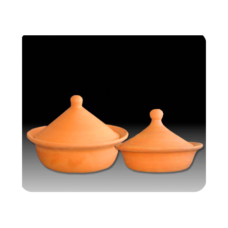 Set of Two Clay Pans — Naturally Non-Stick