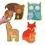 Wooden Puzzles for Toddlers - Forest Babies