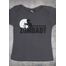 THE ZOMBABY – BABY BOY CHARCOAL GRAY ONEPIECE & T-SHIRT