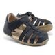 Leather Toddler Sandals - 22 (USA 6) - Navy