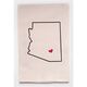 Housewarming Gifts - Tea Towels by State - Choose Your State! - Arizona