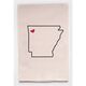 Housewarming Gifts - Tea Towels by State - Choose Your State! - Arkansas
