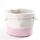 Make Your Own Gift Basket - Pink Rope Basket
