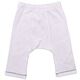 Organic Baby Pants - Grey Stitch - 3-6m