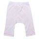 Organic Baby Pants - Pink Stitch - 3-6m