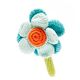 Friendly Flower Rattle - Blue