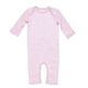 Organic Baby Clothes Romper - Pink Stripe 3-6 months