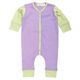 Organic Baby Romper - Lilac & Green - 6-9months