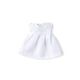 Organic Doll Clothes - White Linen Dress