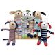 Organic Baby Toy - Scrappy Dog - Assorted Print