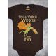 DRAGON – BABY CHOCOLATE BROWN ONEPIECE & T-SHIRT
